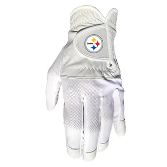 Pittsburgh Steelers Cool Mesh Cabretta Leather Golf Glove