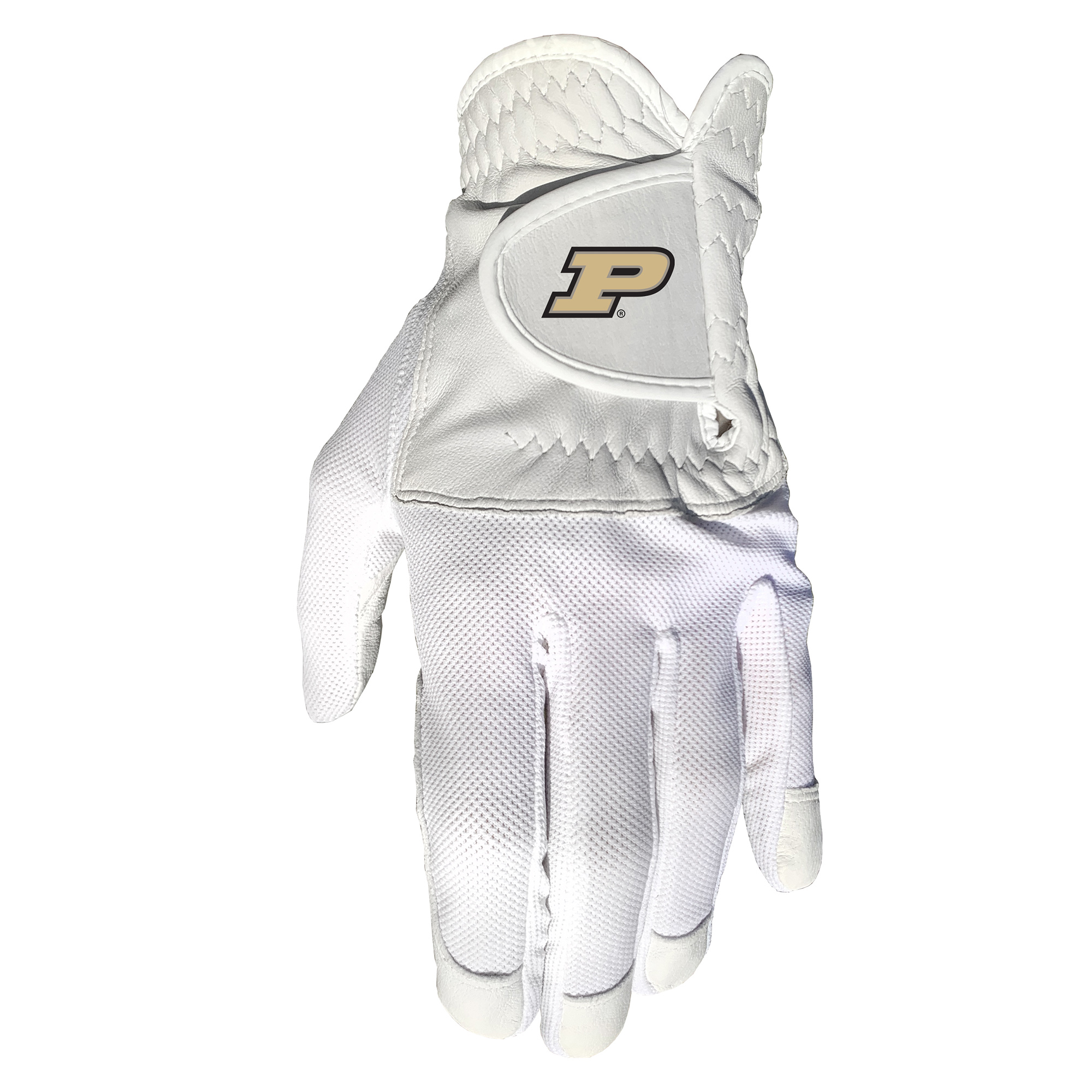 Purdue Boilermakers Cool Mesh Cabretta Leather Golf Glove