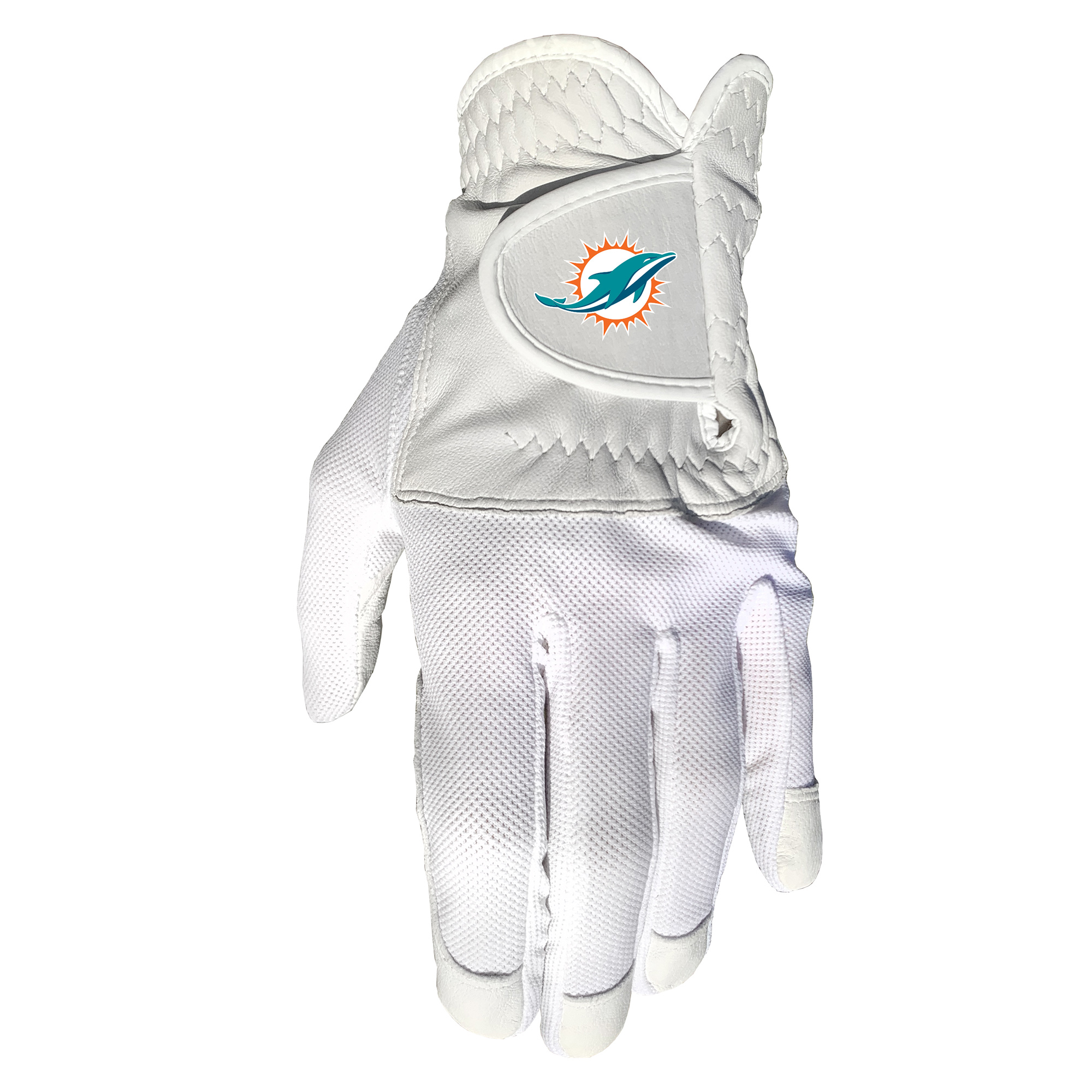 Miami Dolphins Cool Mesh Cabretta Leather Golf Glove