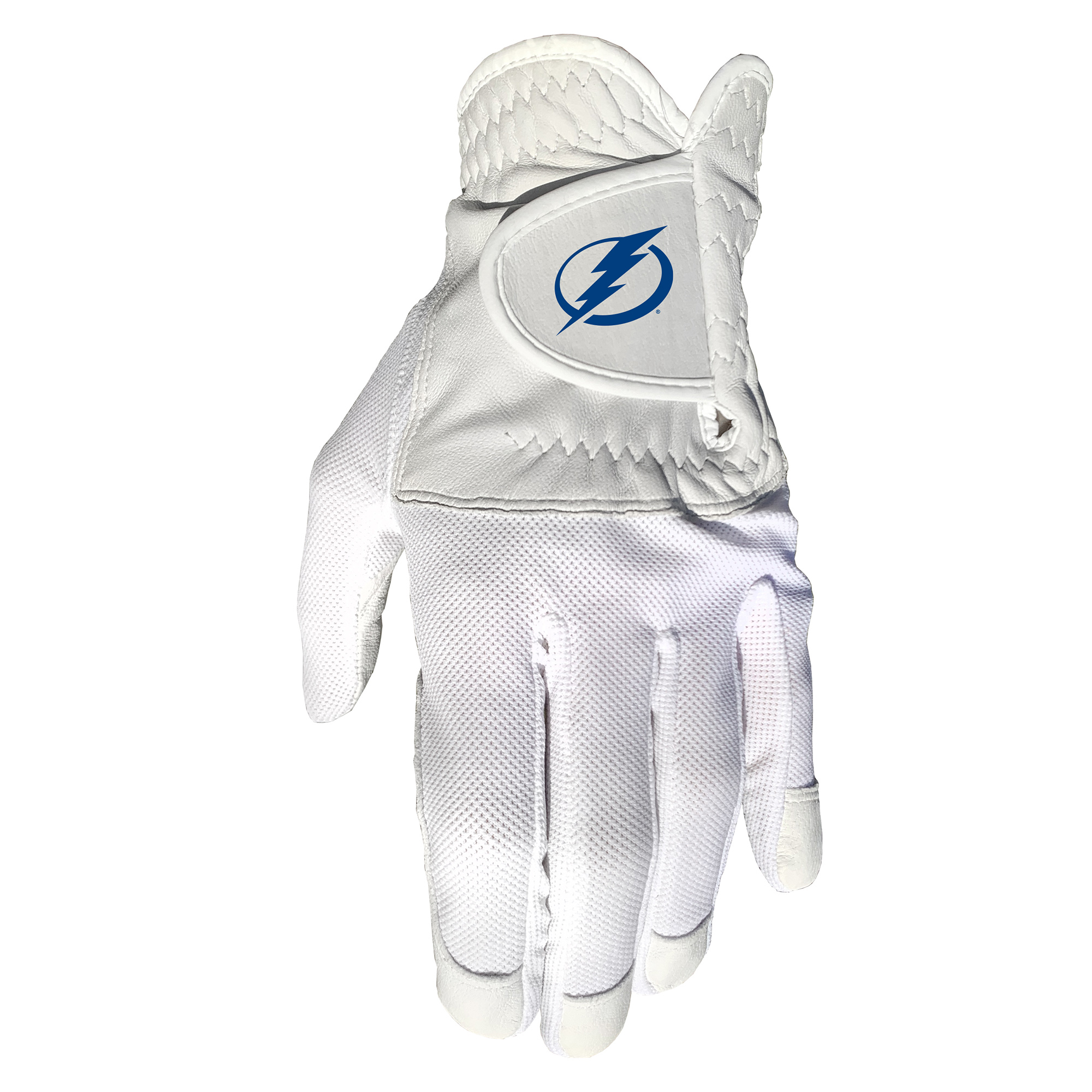Tampa Bay Lightning Cool Mesh Cabretta Leather Golf Glove