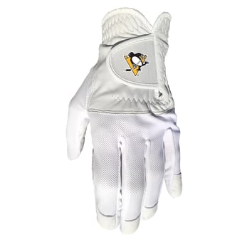 Pittsburgh Penguins Cool Mesh Cabretta Leather Golf Glove