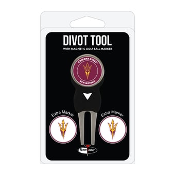 Arizona State Sun Devils Golf Divot Tool Pack with 3 Magnetic Markers