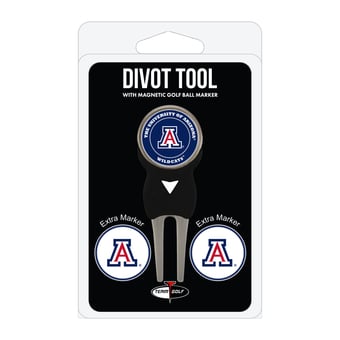 Arizona Wildcats Golf Divot Tool Pack with 3 Magnetic Markers
