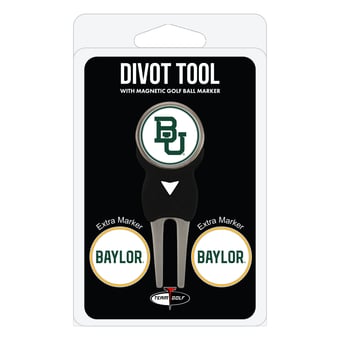 Baylor Bears Golf Divot Tool Pack with 3 Magnetic Markers