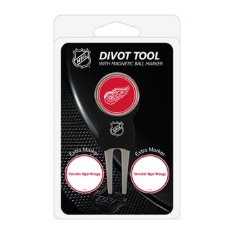 Detroit Red Wings Golf Divot Tool Pack with 3 Magnetic Markers