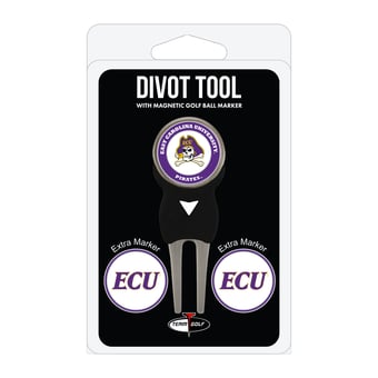 ECU Pirates Golf Divot Tool Pack with 3 Magnetic Markers