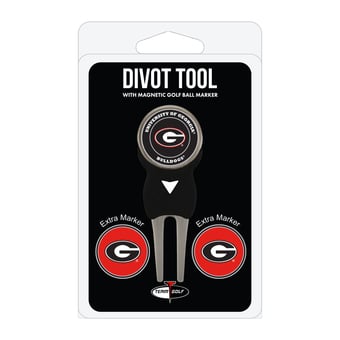 Georgia Bulldogs Golf Divot Tool Pack with 3 Magnetic Markers