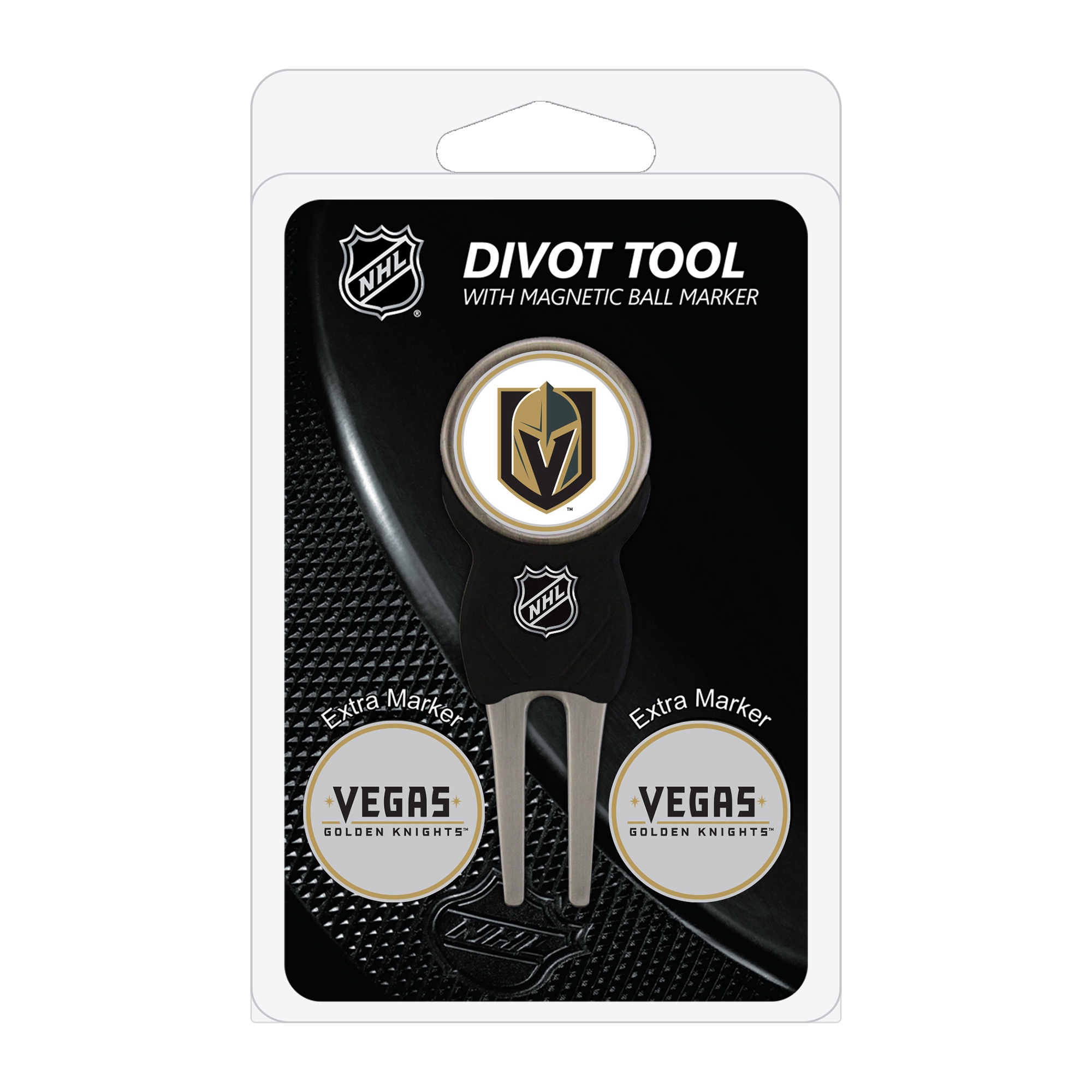 Vegas Golden Knights Golf Divot Tool Pack with 3 Magnetic Markers