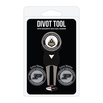 Purdue Boilermakers Golf Divot Tool Pack with 3 Magnetic Markers