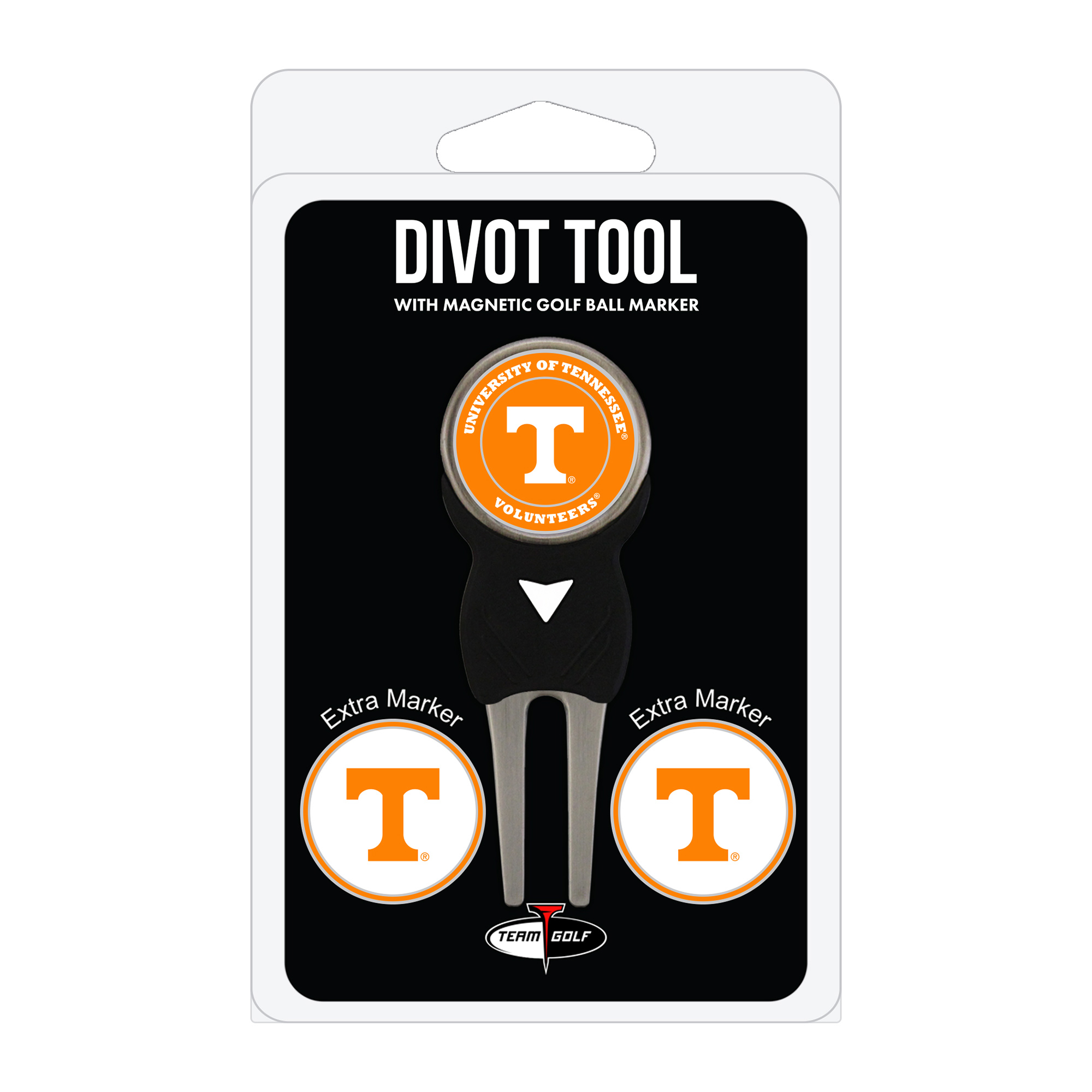 Tennessee Volunteers Golf Divot Tool Pack with 3 Magnetic Markers