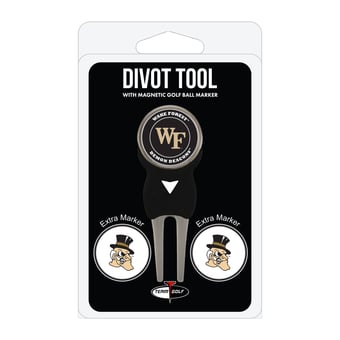 Wake Forest Demon Deacons Golf Divot Tool Pack with 3 Magnetic Markers