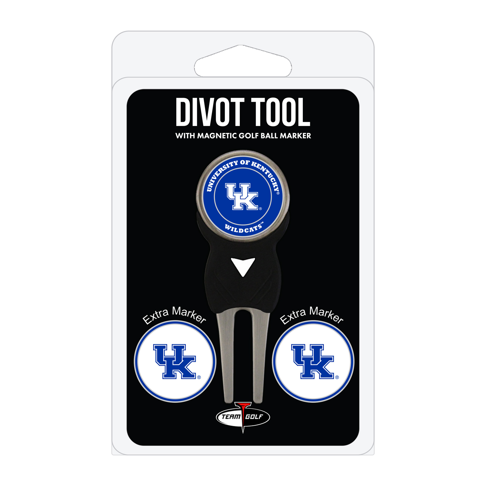 Kentucky Wildcats Golf Divot Tool Pack with 3 Magnetic Markers