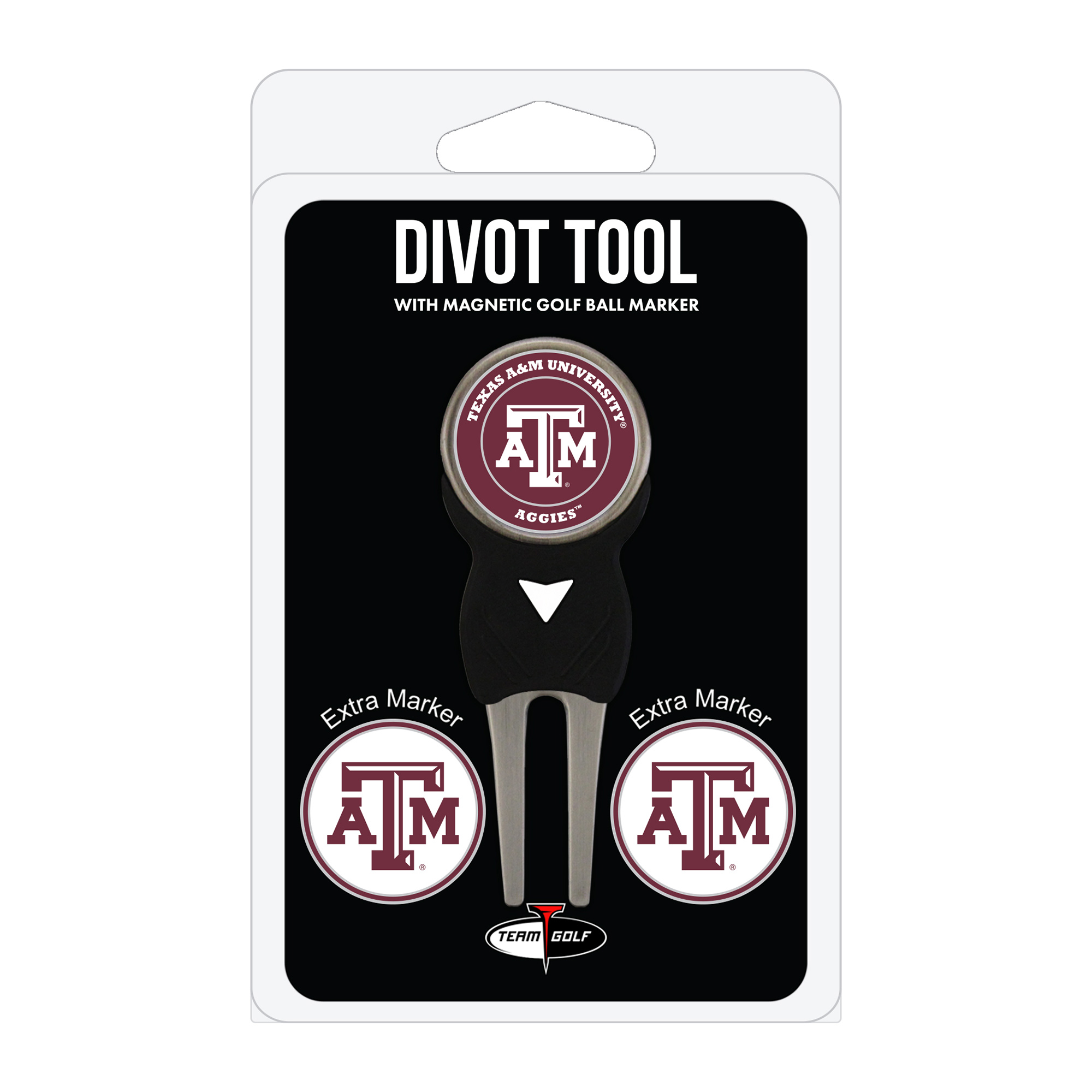 Texas A&M Aggies Golf Divot Tool Pack with 3 Magnetic Markers