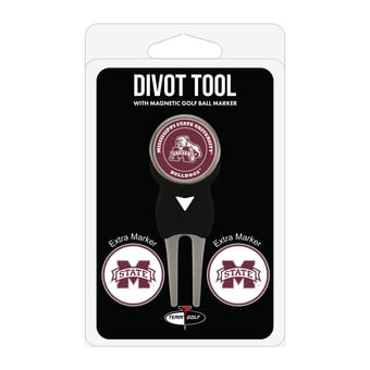 Mississippi State Bulldogs Golf Divot Tool Pack with 3 Magnetic Markers