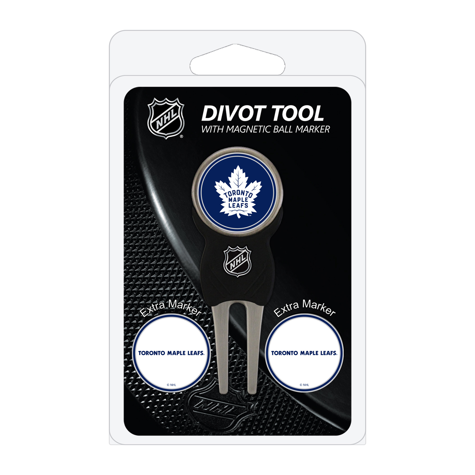 Toronto Maple Leafs Golf Divot Tool Pack with 3 Magnetic Markers