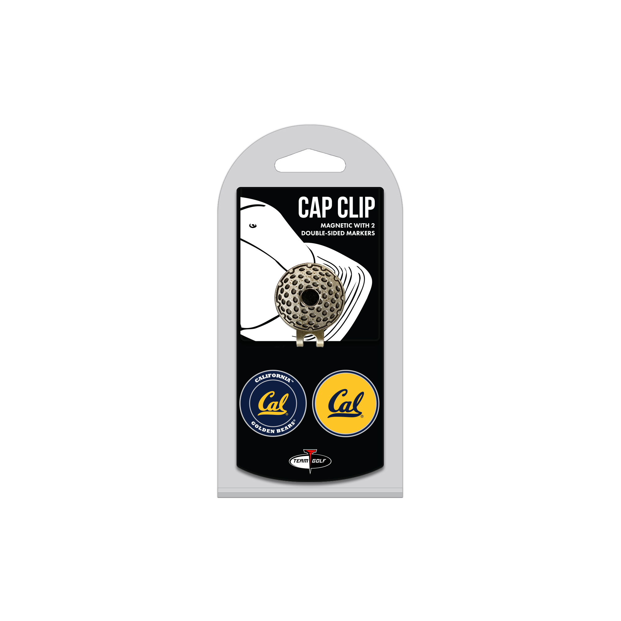 Cal Bears Cap Clip with 2 Magnetic Markers Set