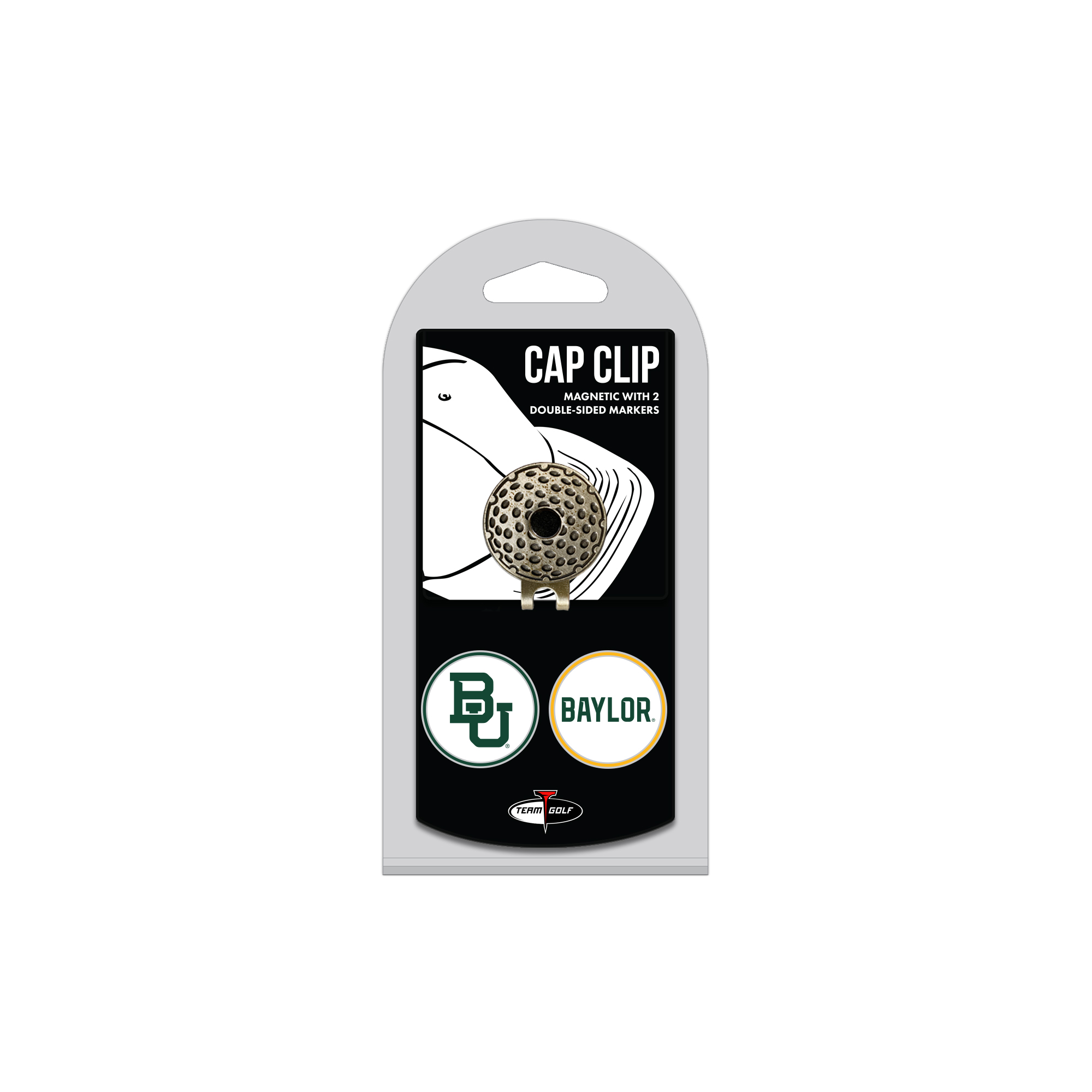 Baylor Bears Cap Clip with 2 Magnetic Markers Set Baylor Bears Cap Clip with 2 Magnetic Markers Set
