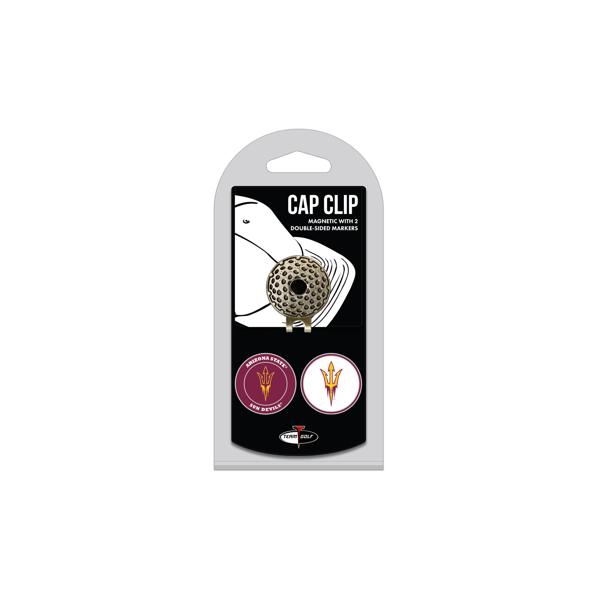 Arizona State Sun Devils Cap Clip with 2 Magnetic Markers Set