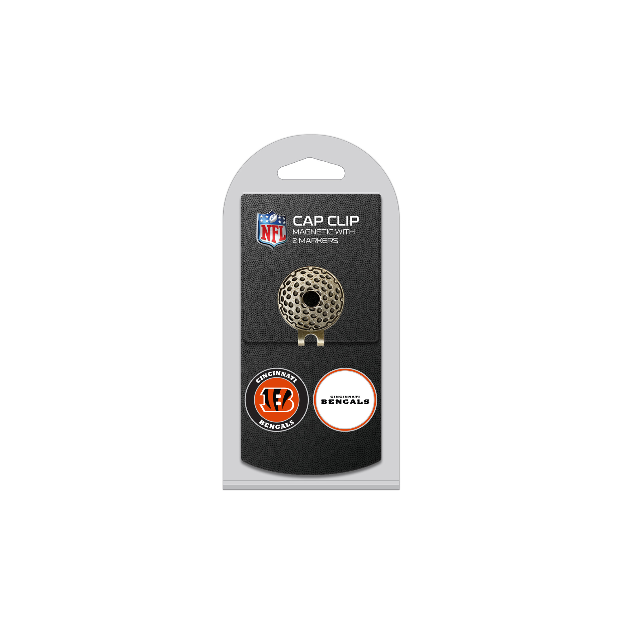 Cincinnati Bengals Cap Clip with 2 Magnetic Markers Set