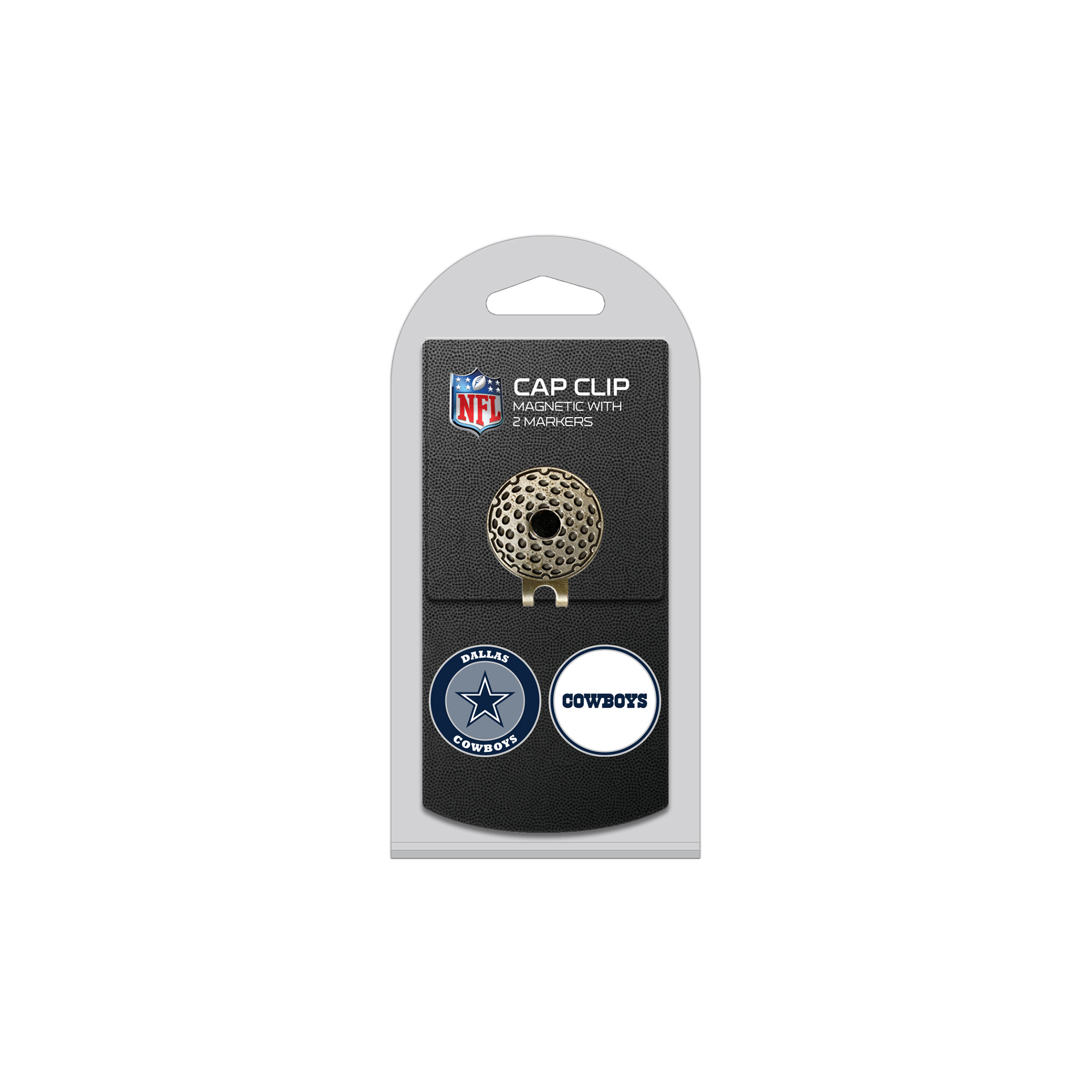 Dallas Cowboys Cap Clip with 2 Magnetic Markers Set