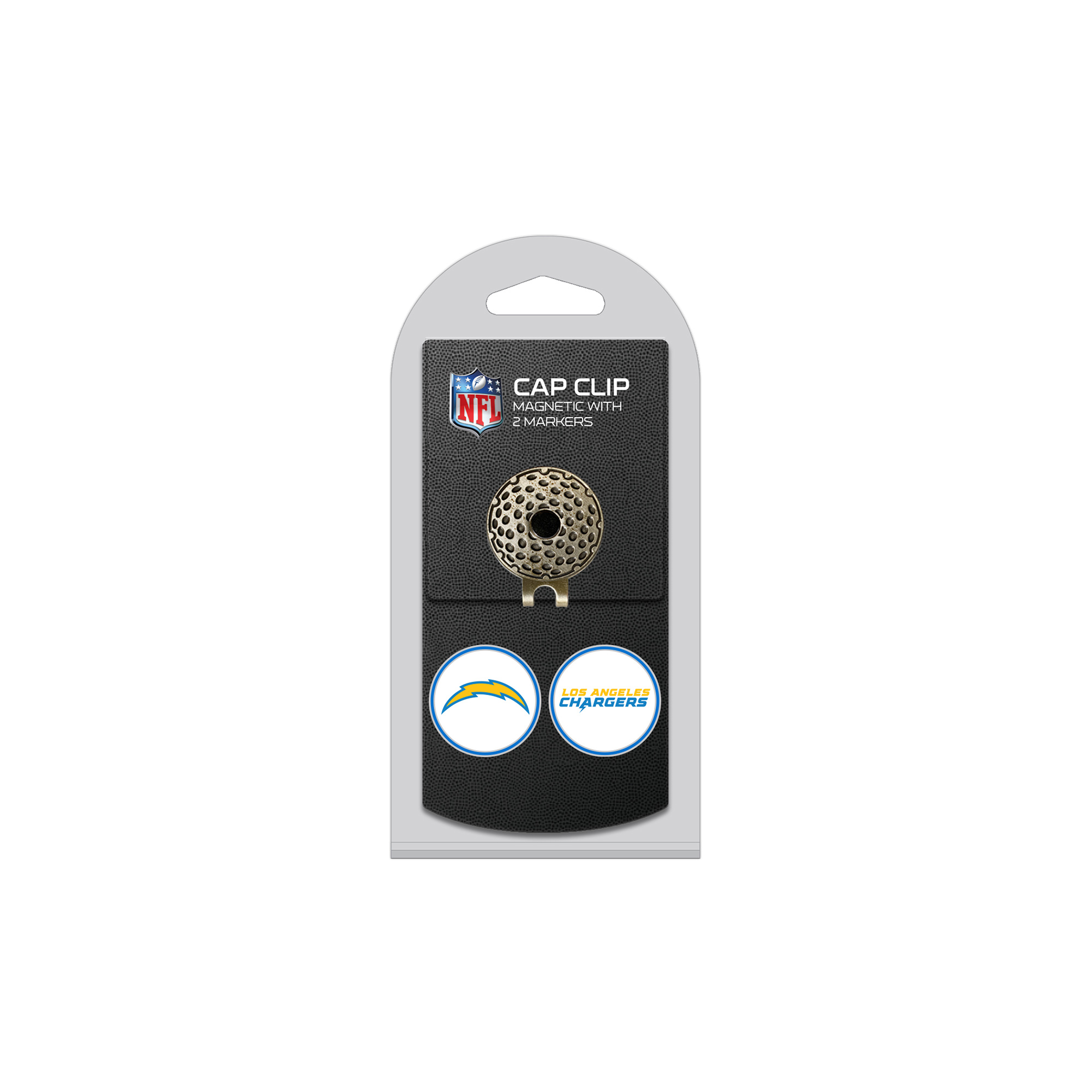 Los Angeles Chargers Cap Clip with 2 Magnetic Markers Set