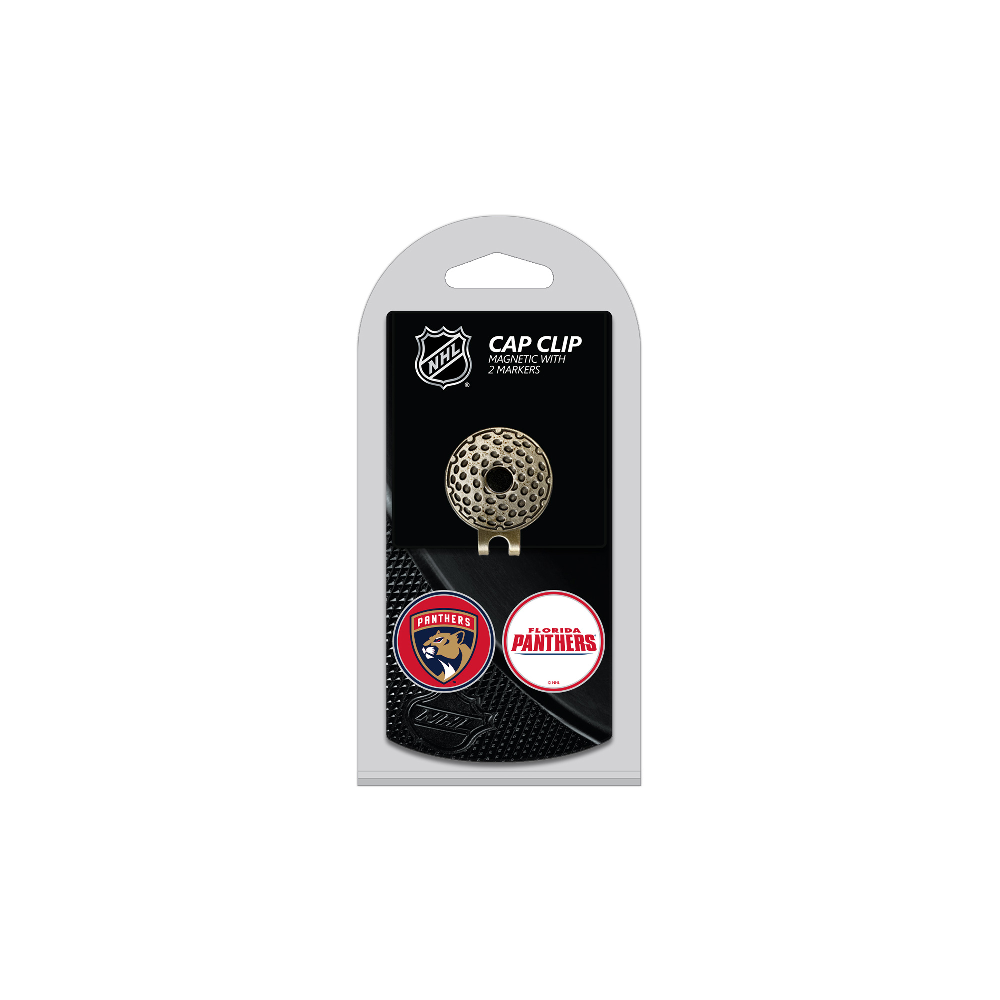 Florida Panthers Cap Clip with 2 Magnetic Markers Set