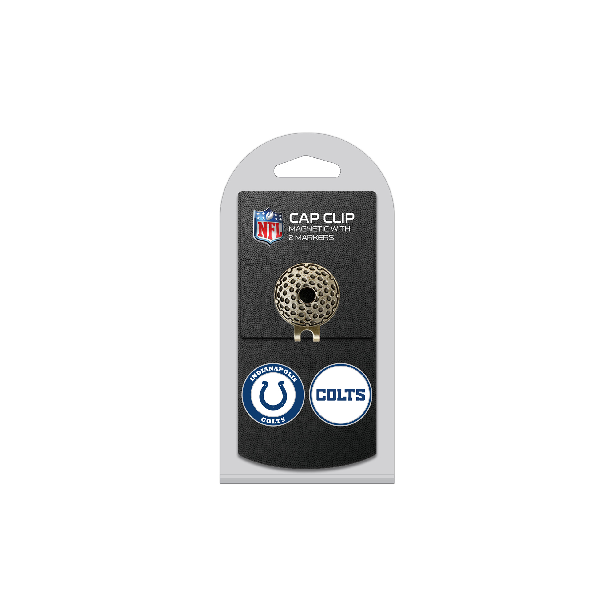 Indianapolis Colts Cap Clip with 2 Magnetic Markers Set