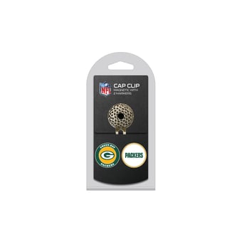 Green Bay Packers Cap Clip with 2 Magnetic Markers Set