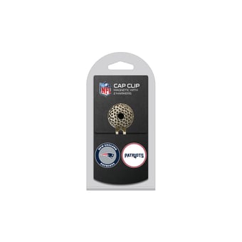 New England Patriots Cap Clip with 2 Magnetic Markers Set