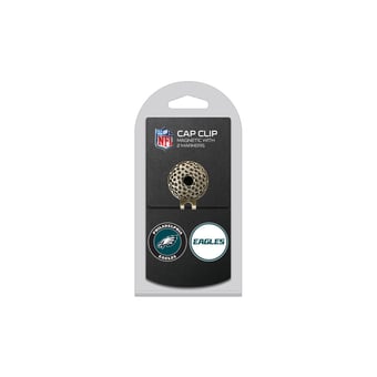Philadelphia Eagles Cap Clip with 2 Magnetic Markers Set