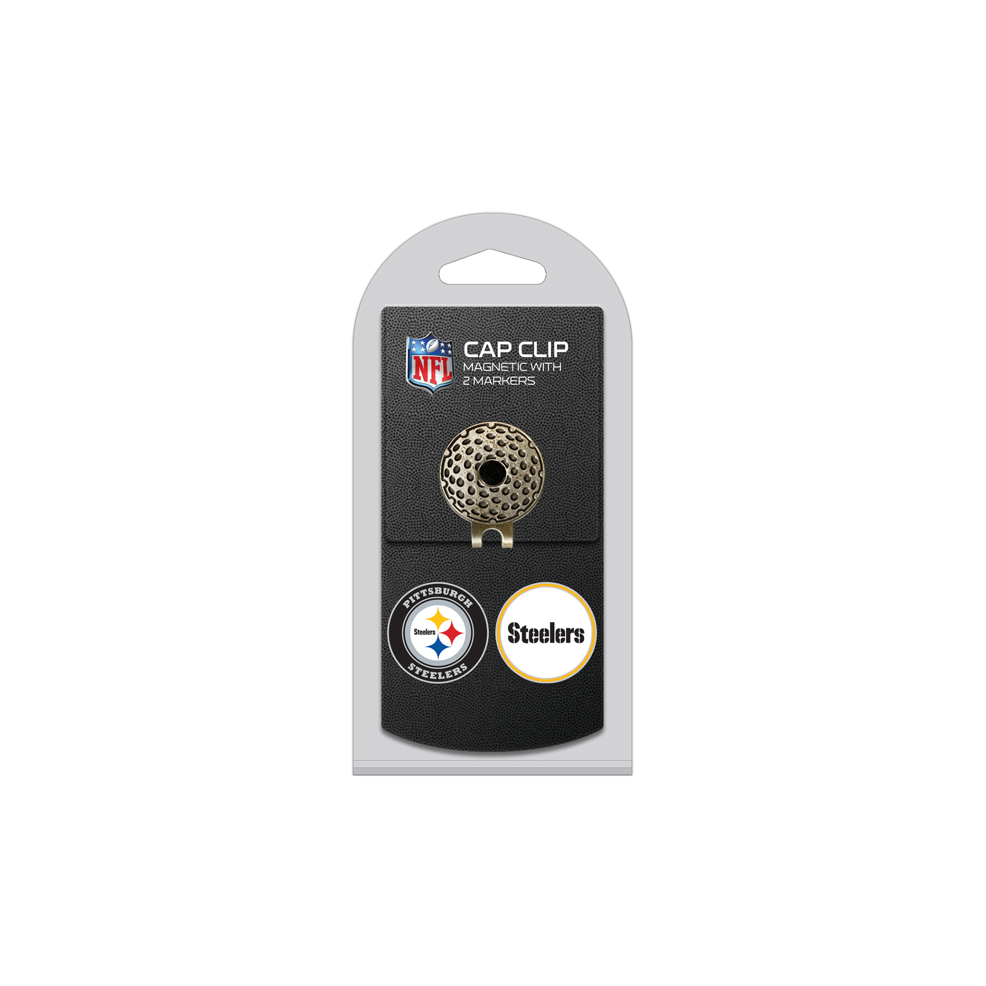 Pittsburgh Steelers Cap Clip with 2 Magnetic Markers Set