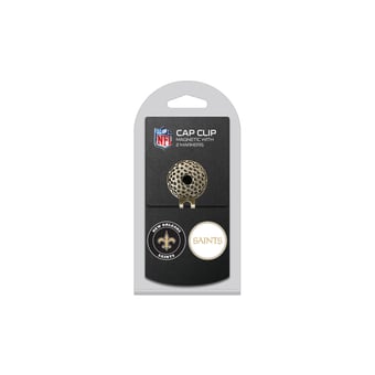 New Orleans Saints Cap Clip with 2 Magnetic Markers Set