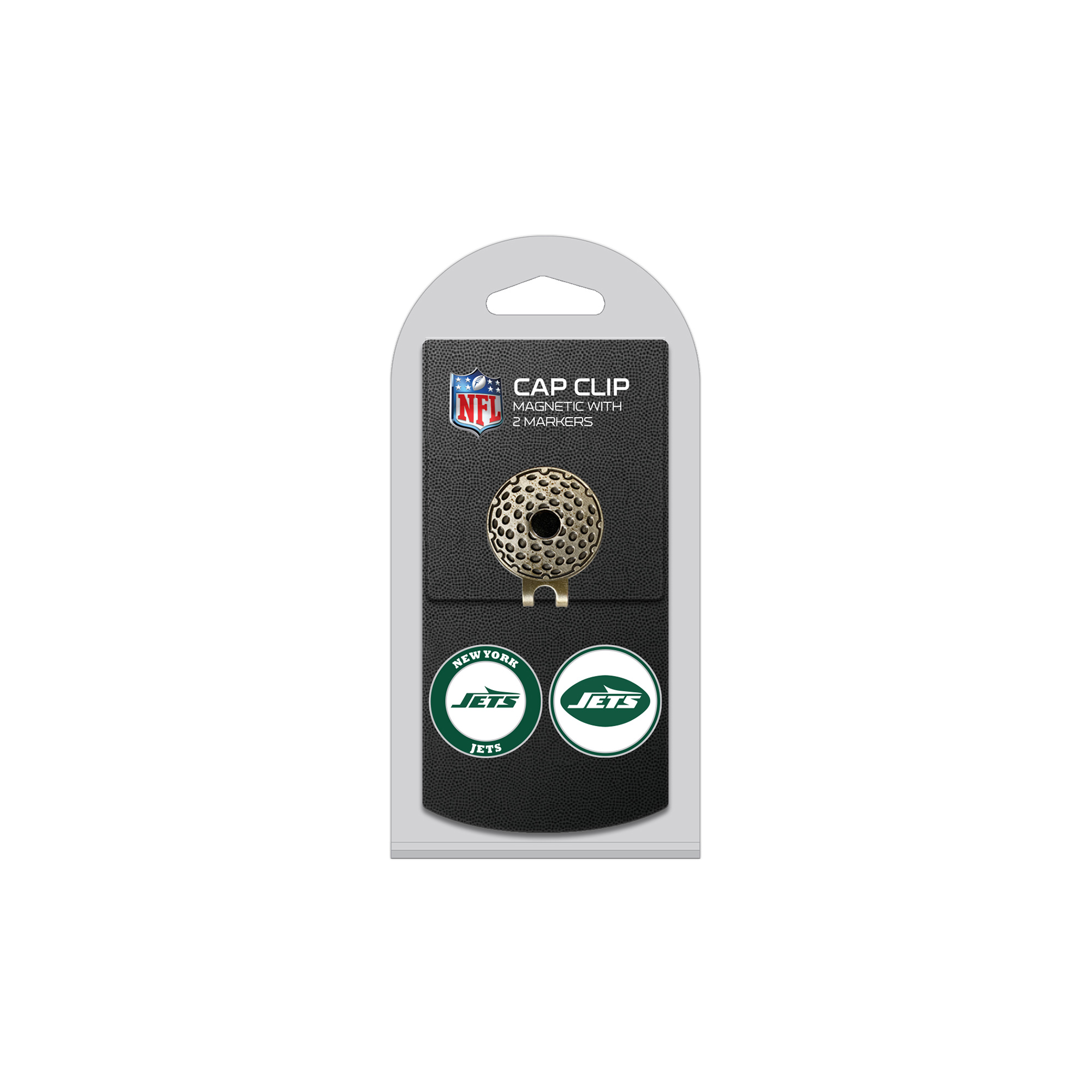 New York Jets Cap Clip with 2 Magnetic Markers Set