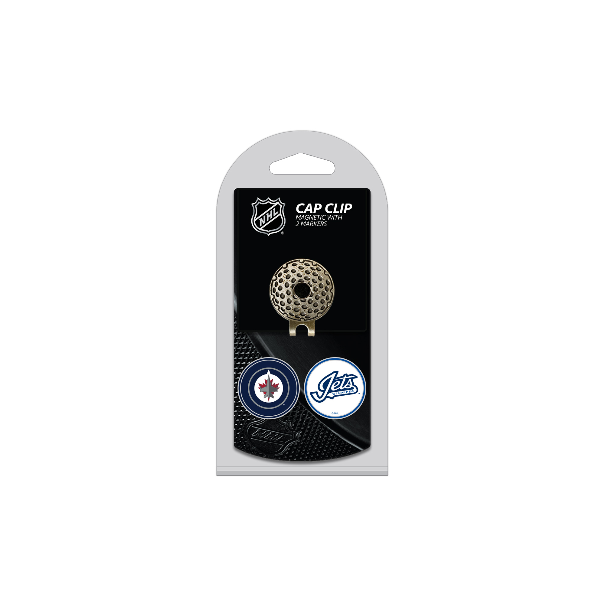 Winnipeg Jets Cap Clip with 2 Magnetic Markers Set