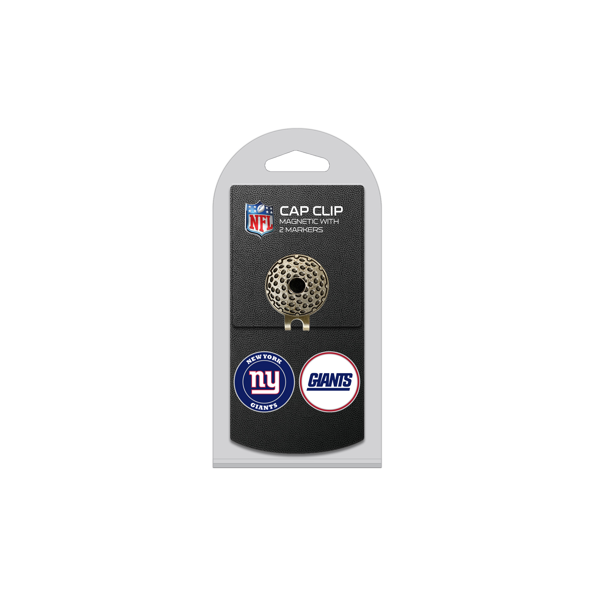 New York Giants Cap Clip with 2 Magnetic Markers Set