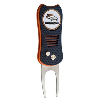 Denver Broncos Switchblade Divot Tool With Magnetic Ball Marker