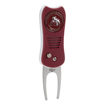 Mississippi State Bulldogs Switchblade Divot Tool With Magnetic Ball Marker