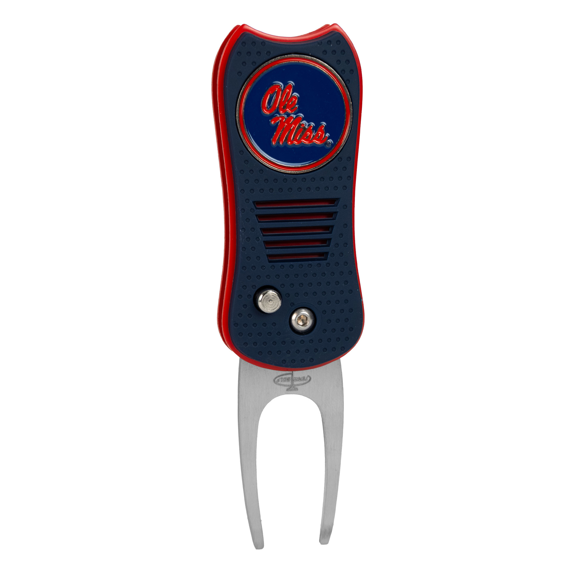 Ole Miss Rebels Switchblade Divot Tool With Magnetic Ball Marker