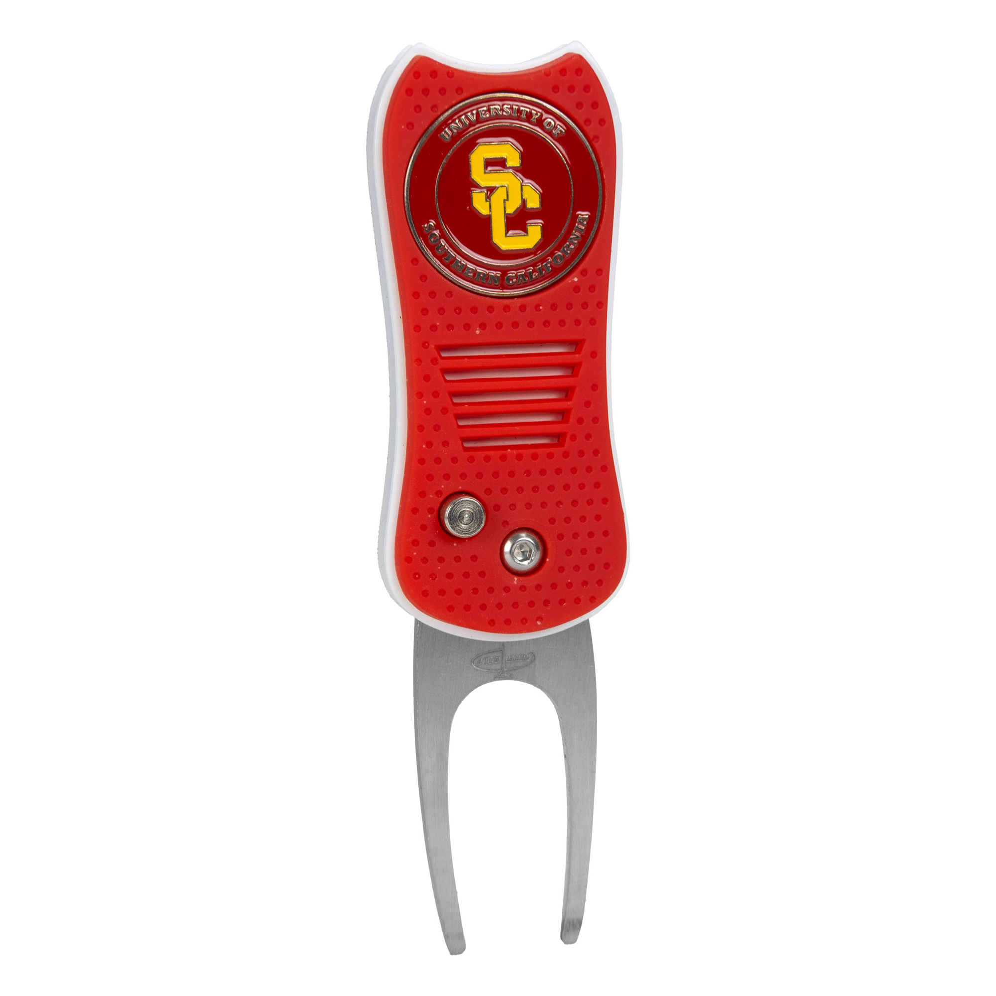 USC Trojans Switchblade Divot Tool With Magnetic Ball Marker
