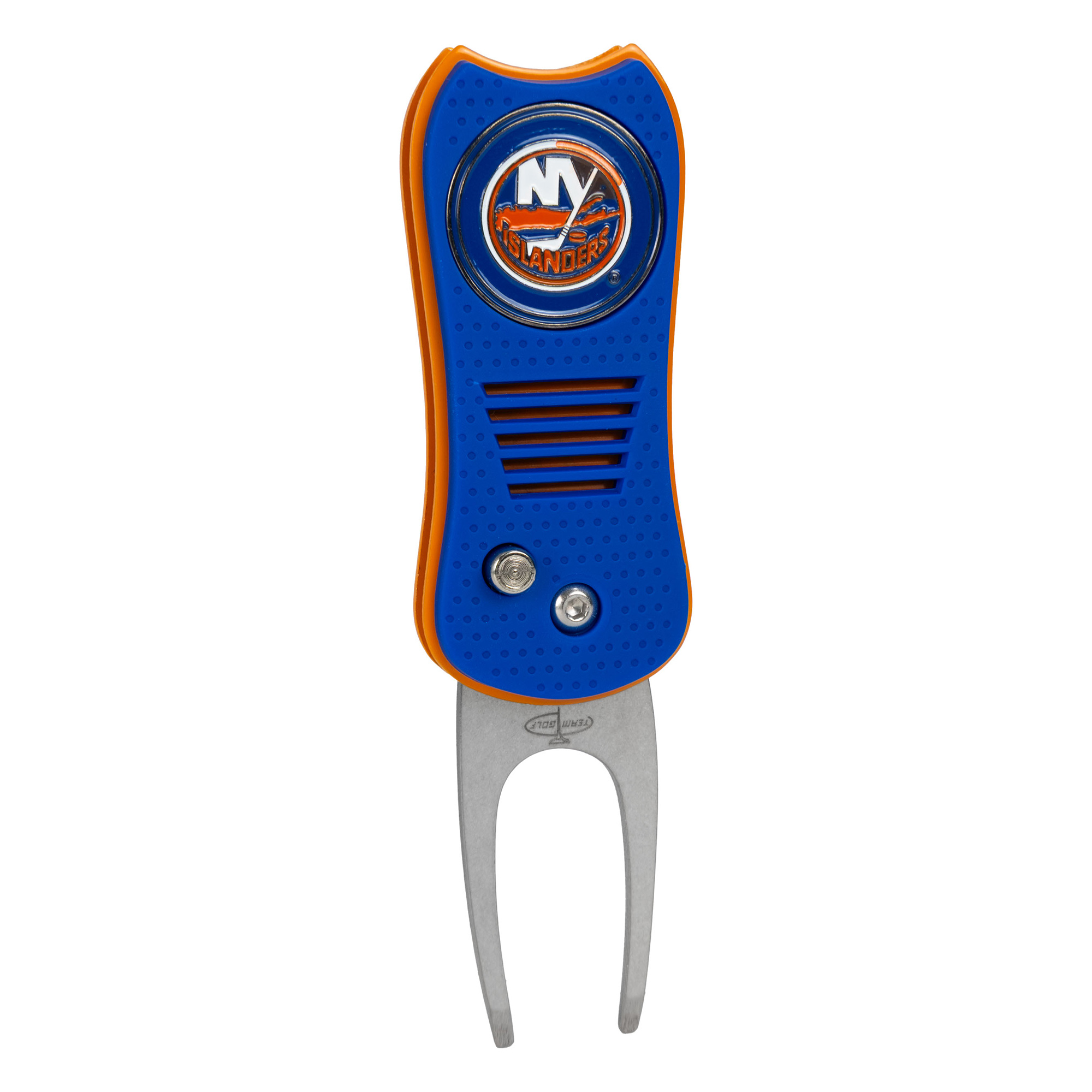 New York Islanders Switchblade Divot Tool With Magnetic Ball Marker