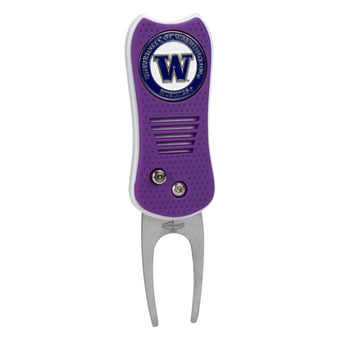 Washington Huskies Switchblade Divot Tool With Magnetic Ball Marker