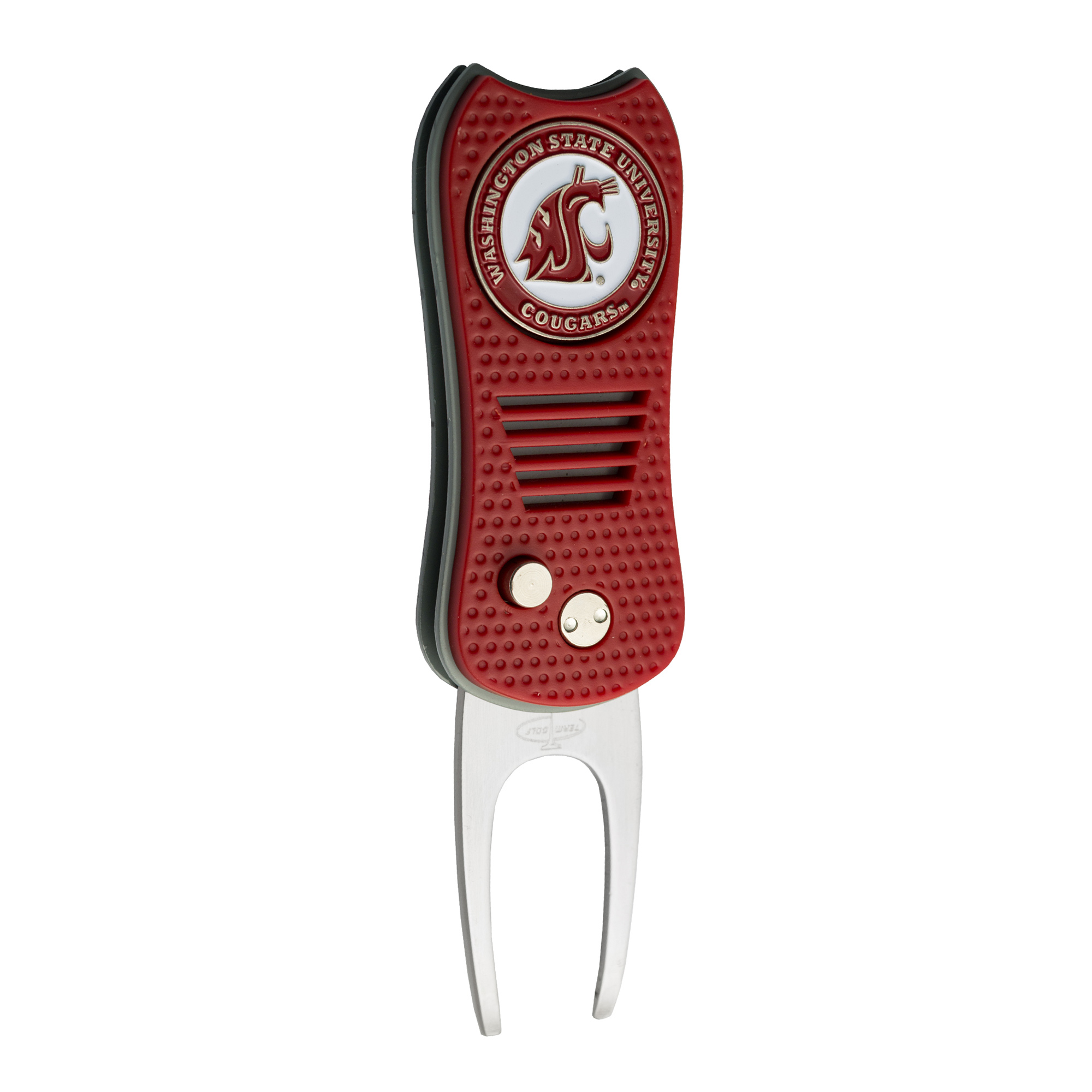 Washington State Cougars Switchblade Divot Tool With Magnetic Ball Marker