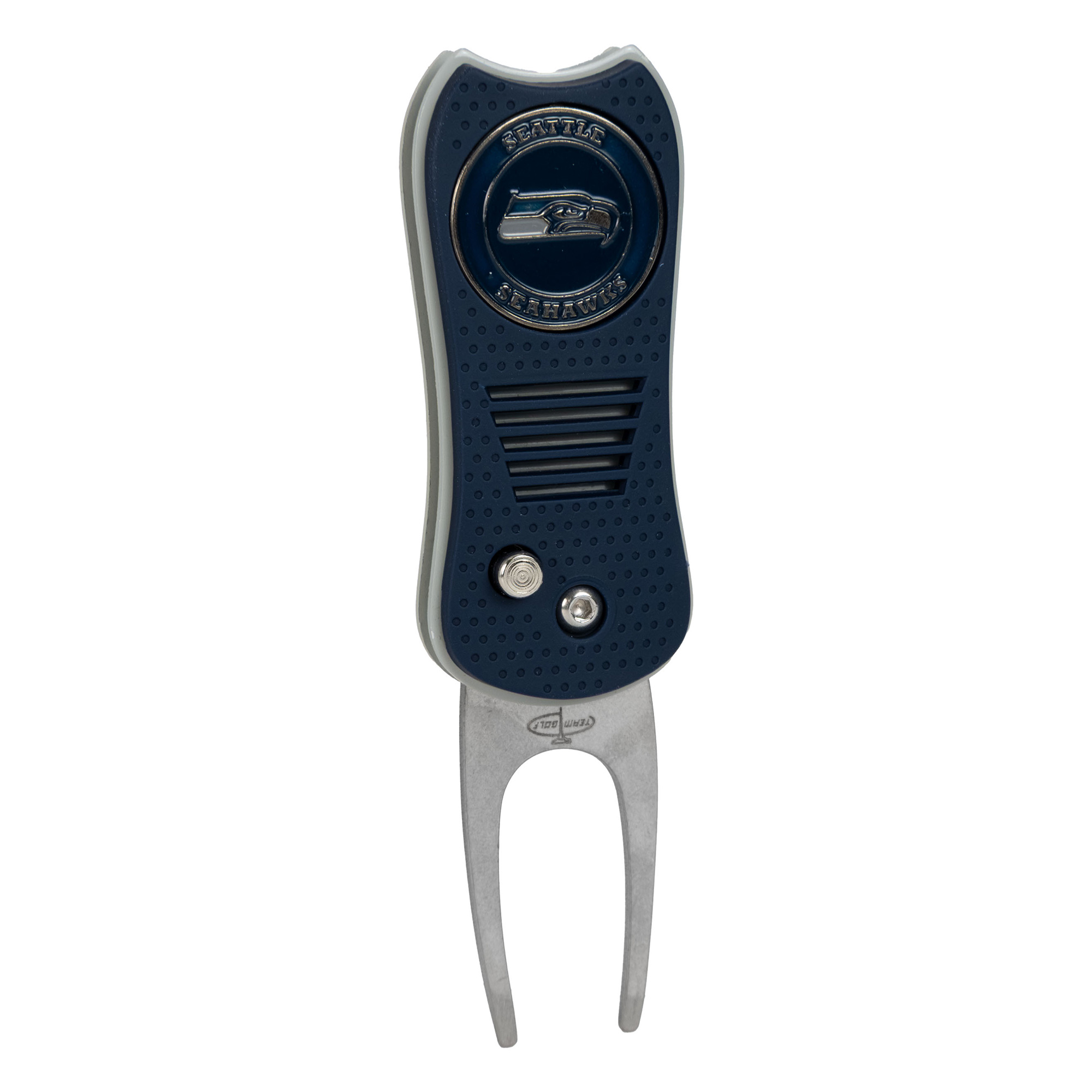 Seattle Seahawks Switchblade Divot Tool With Magnetic Ball Marker