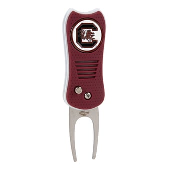 South Carolina Gamecocks Switchblade Divot Tool With Magnetic Ball Marker