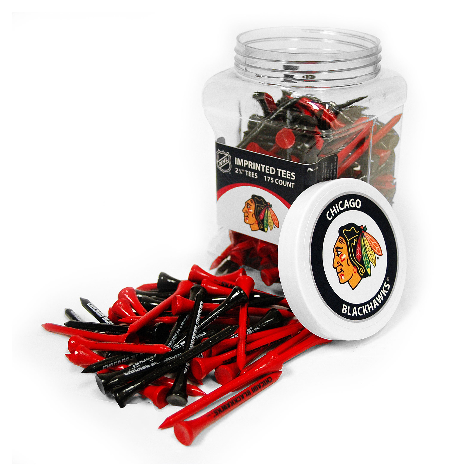 Chicago Blackhawks Jar of 175 Tees Chicago Blackhawks Jar of 175 Tees