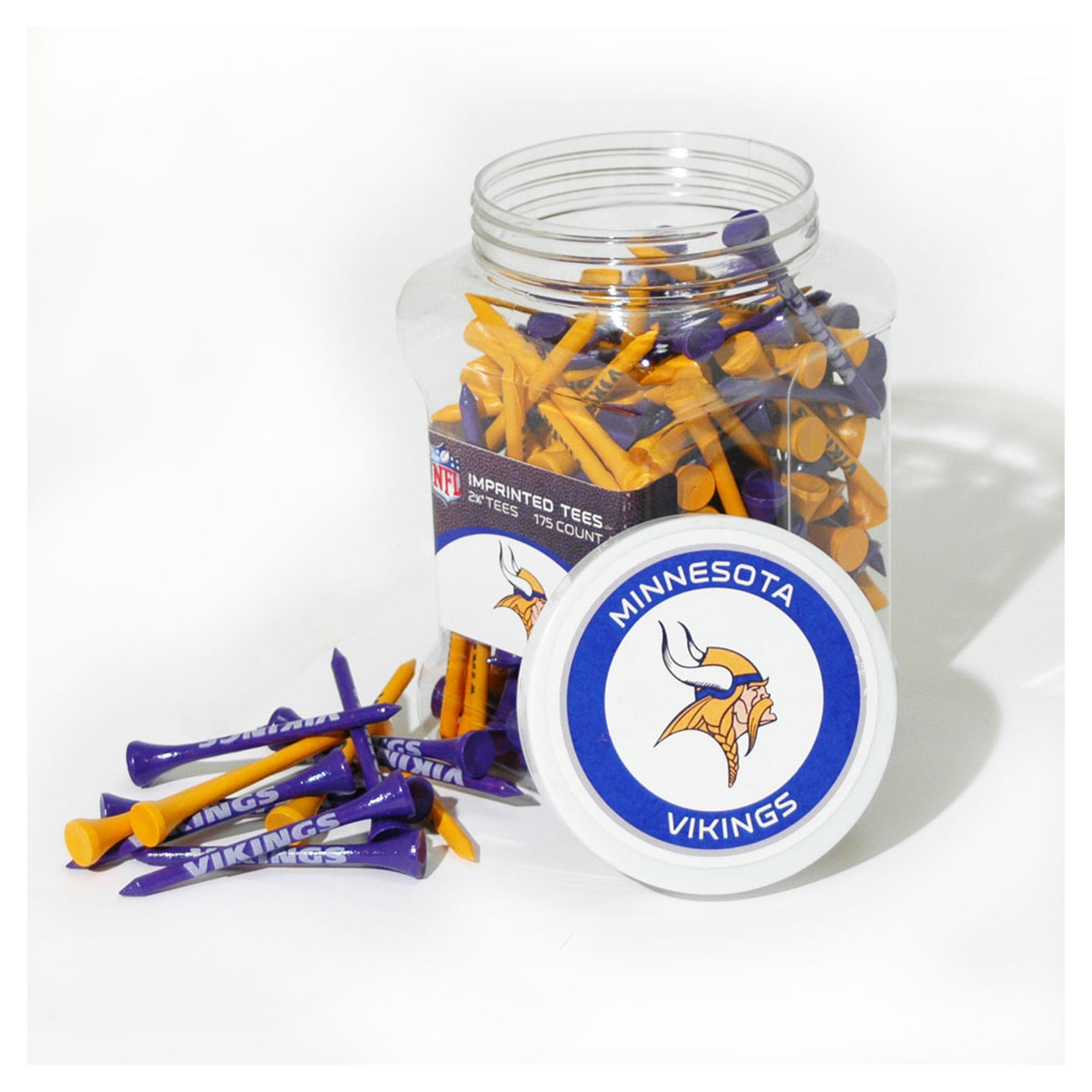 Minnesota Vikings Jar of 175 Tees