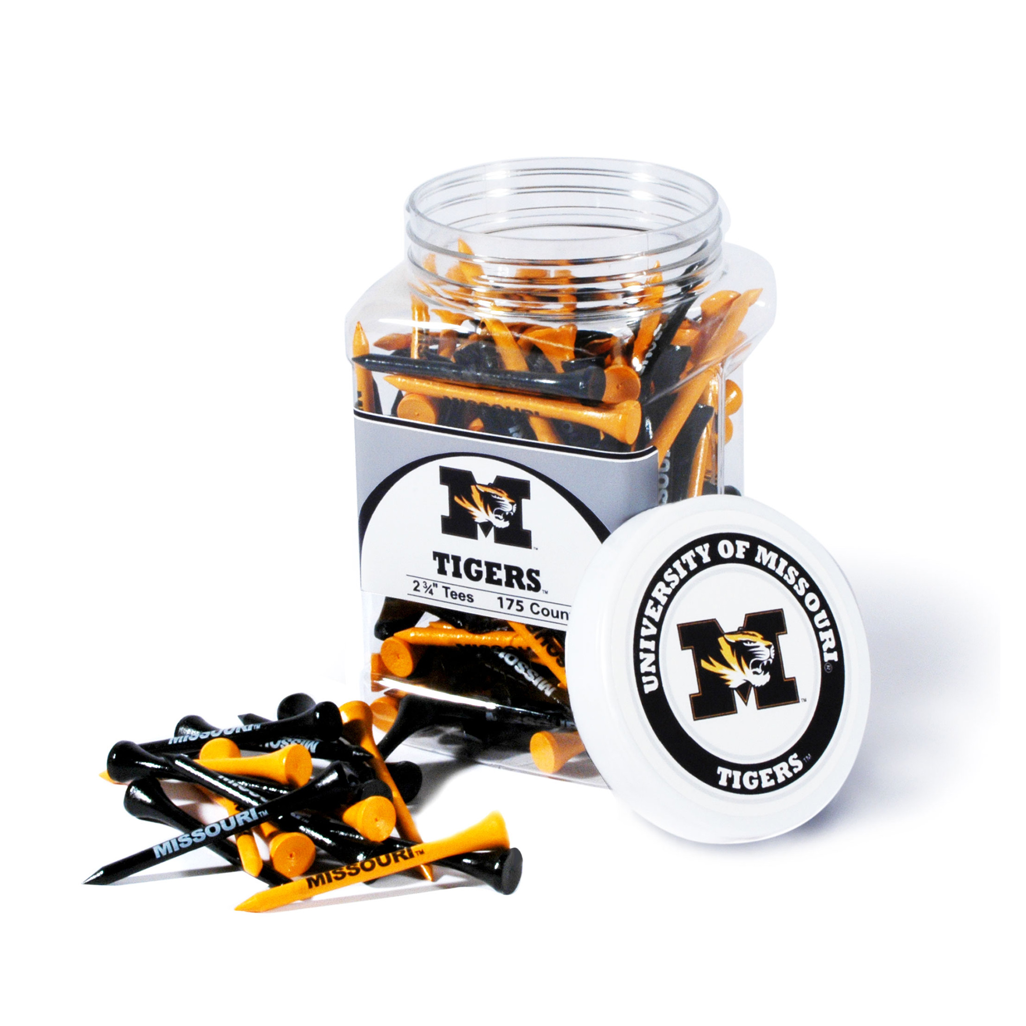 Missouri Tigers Jar of 175 Tees