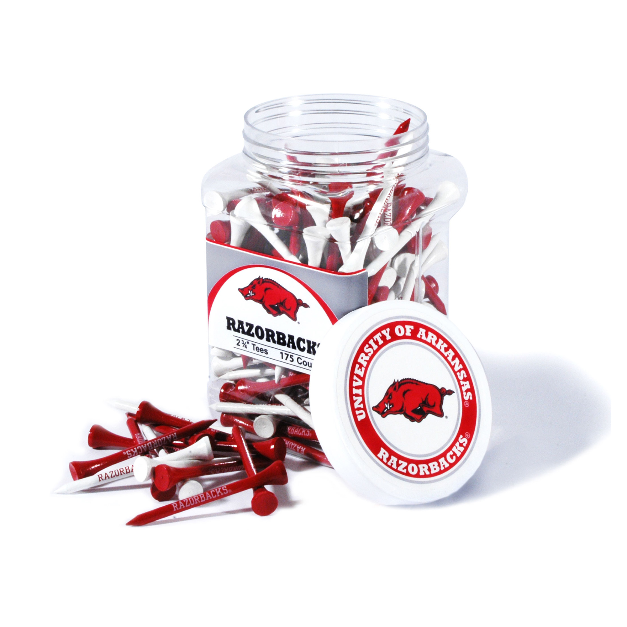 Arkansas Razorbacks Jar of 175 Tees