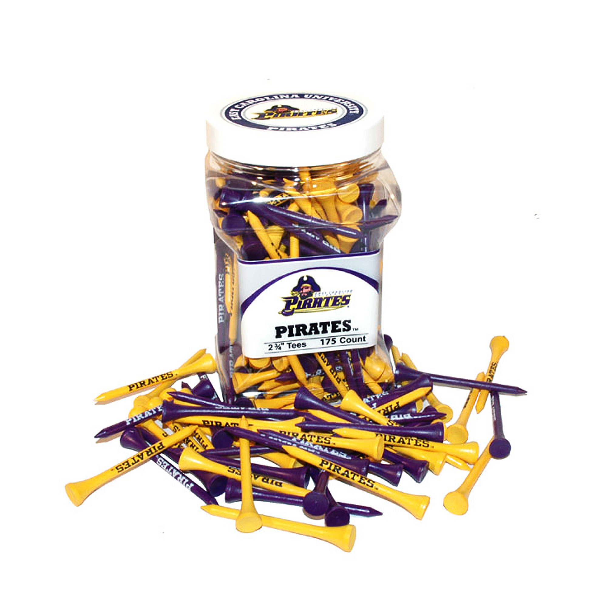 ECU Pirates Jar of 175 Tees