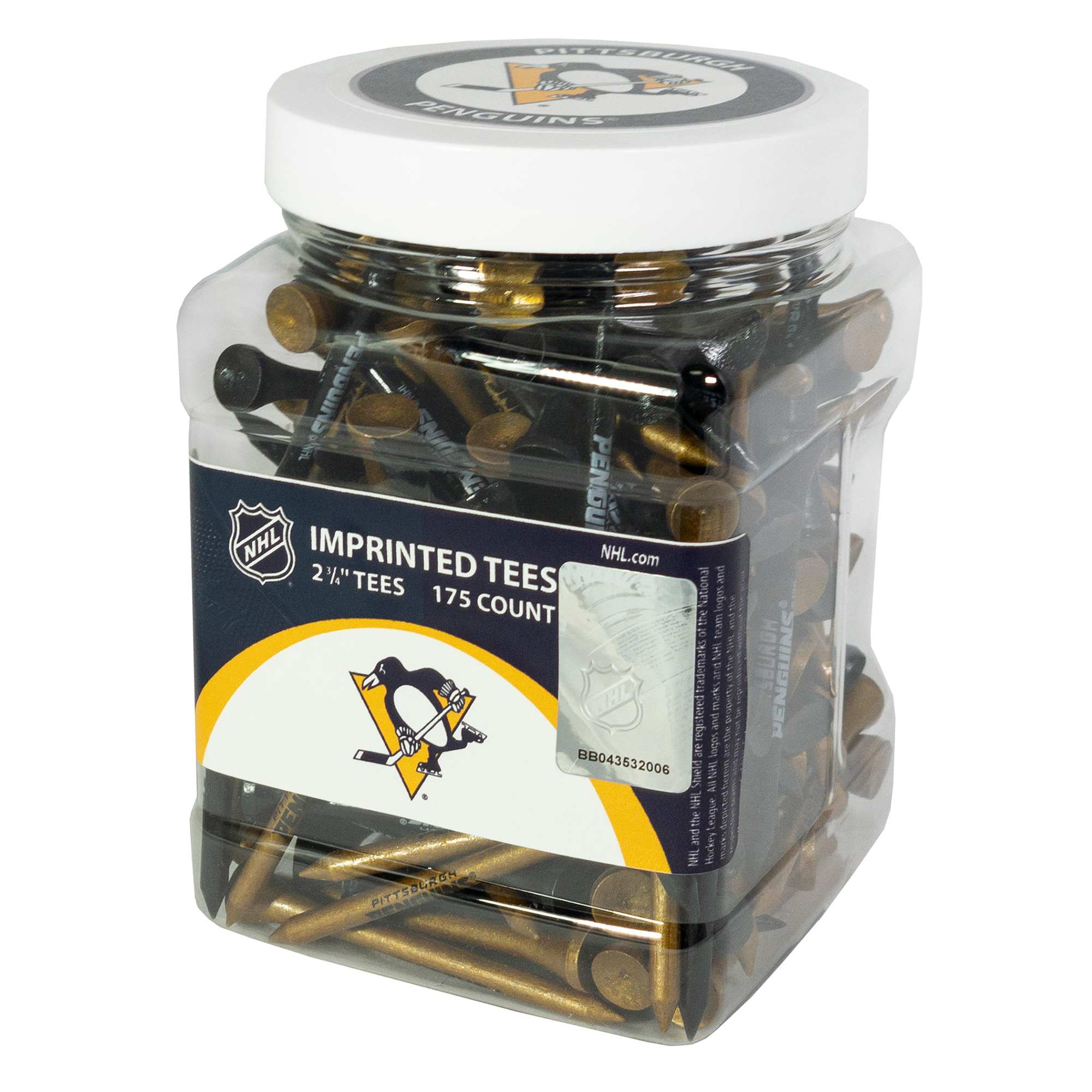 Pittsburgh Penguins Jar of 175 Tees
